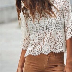 Joie Lace top